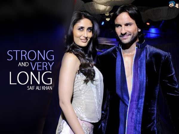 'Strong And Very Long' : Saif Ali Khan