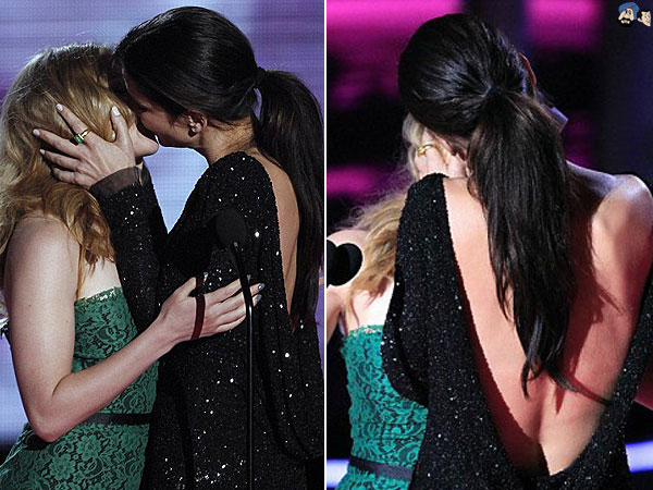 Scarlett Johansson and Sandra Bullock 