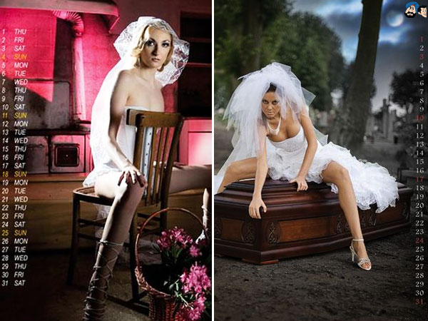 Girls of Lindner Coffin Calendar