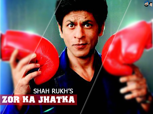 Shah Rukh's 'Zor Ka Jhatka'