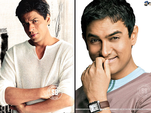 ShahRukh Khan and Aamir Khan 