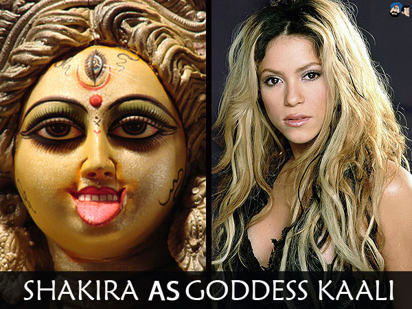 Shakira As Goddess Kaali