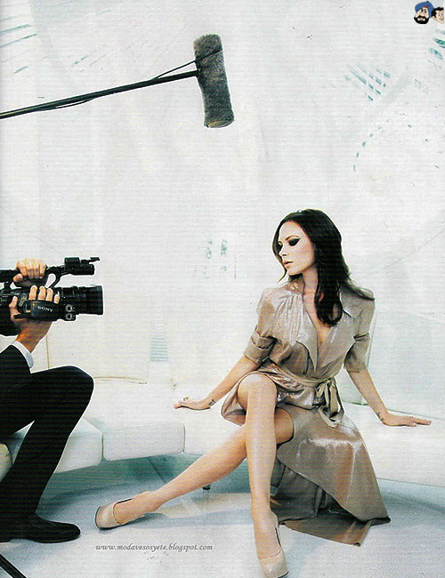 Victoria Showcases Her Collection