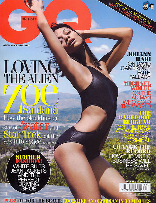 Zoe Saldana - GQ (UK)