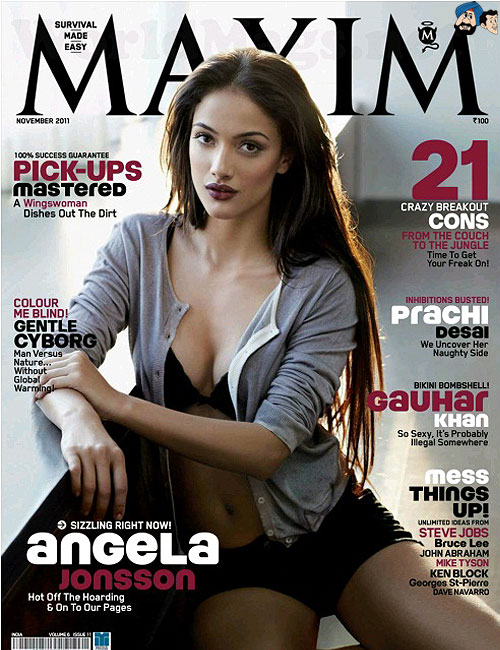 Angela Jonsson - Maxim (Nov)