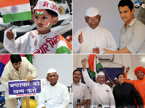 Anna's Jan Lokpal Movement 