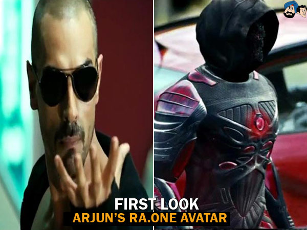 First Look Of Arjun's Ra.One Avatar!