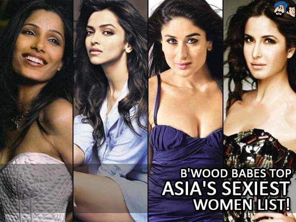 B'wood Babes Top Asia's Sexiest Women List  !