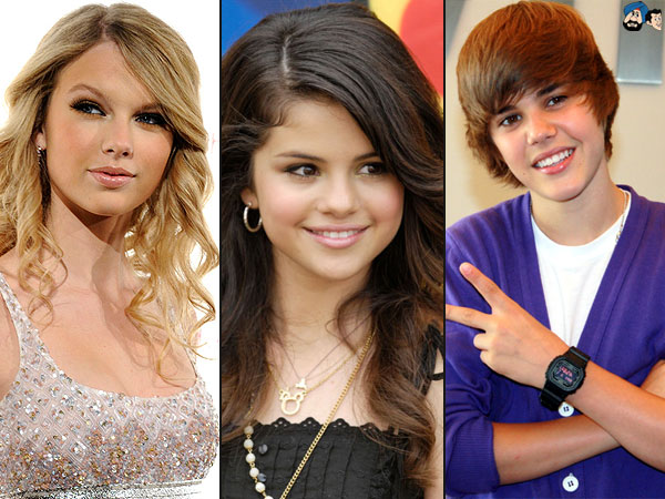Bieber, Gomez and Tylor