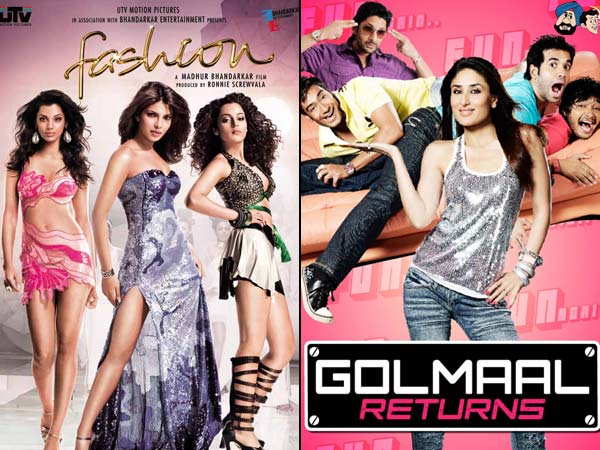 2008 – Fashion / Golmaal Returns