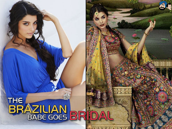 The Brazilian Babe Goes Bridal