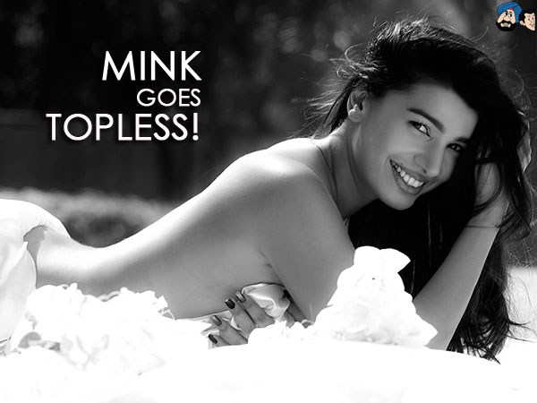 Mink Goes Topless !
