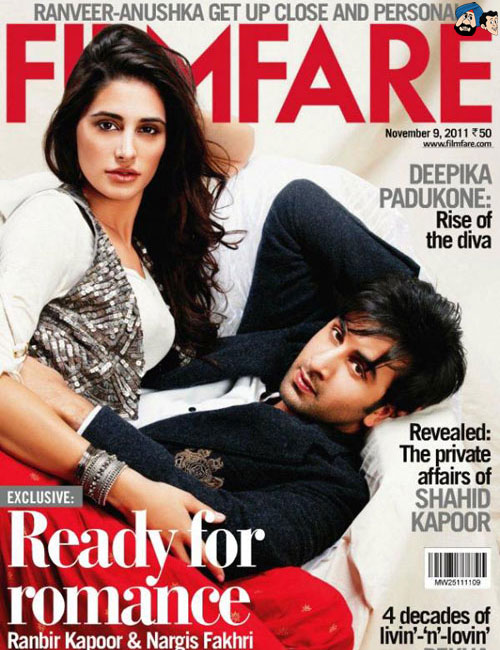 Nargis Fakhri & Ranbir Kapoor - Filmfare