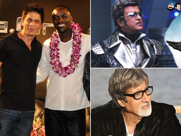 Akon - Rajinikanth - Amitabh Bachchan