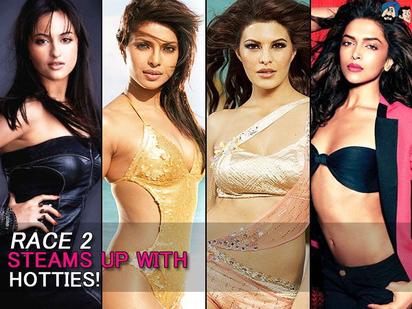 Race 2 Steams Up With Hotties !