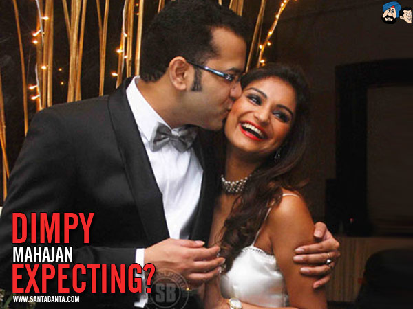 Dimpy Mahajan Expecting ?