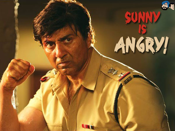 Sunny Deol is Angry !