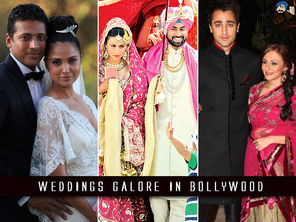 Weddings Galore In Bollywood