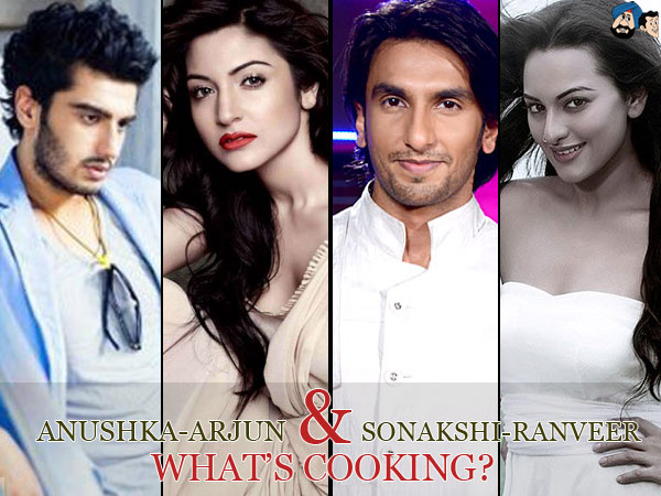 Anushka-Arjun and Sonakshi-Ranveer : What`s Cooking?
