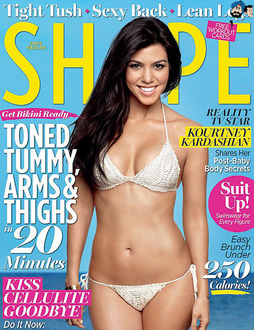 Kourtney Kardashian - Shape