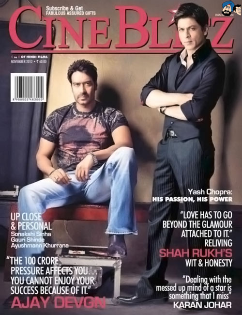Shah Rukh Khan and Ajay Devgn - Cine Blitz