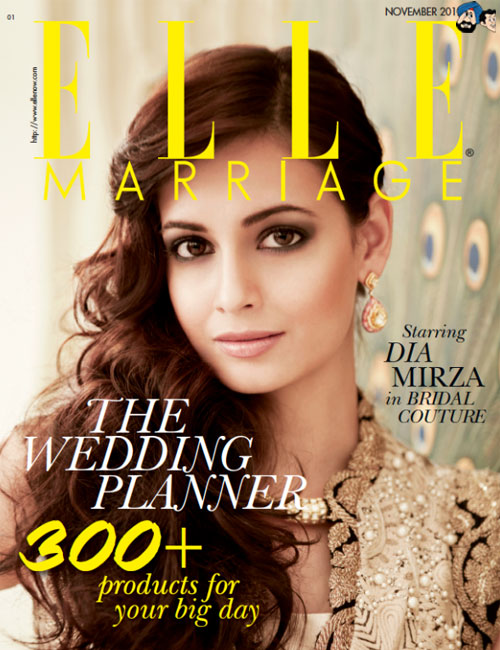 Dia Mirza - Elle Marriage 