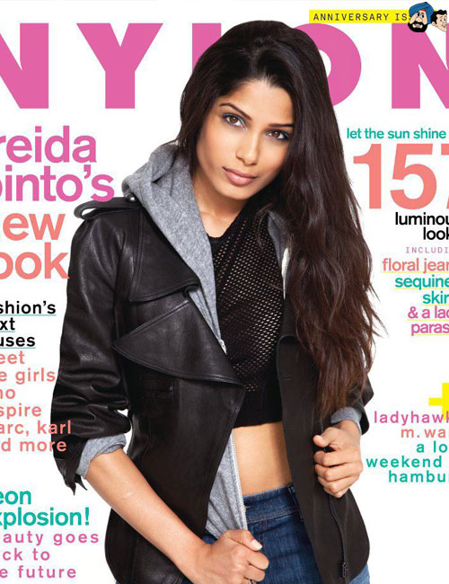 Frieda Pinto- Nylon