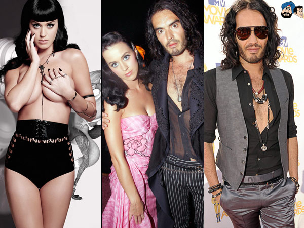 Katy Perry and Russel Brand 