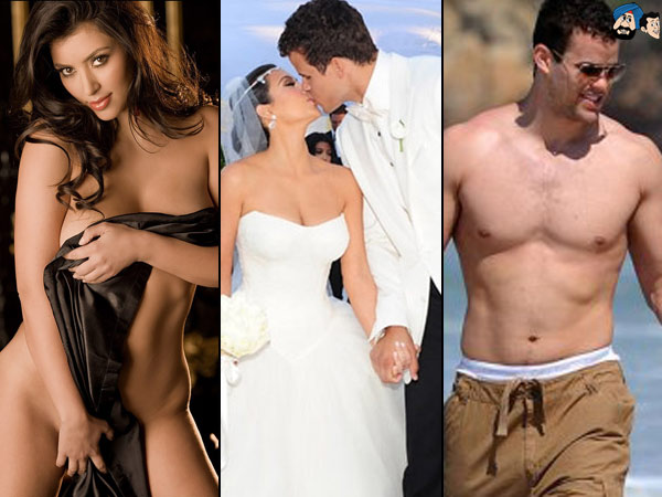 Kim Kardashian and Kris Humphries