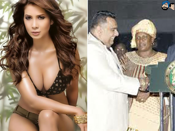 Kim Sharma and Ali Punjani 