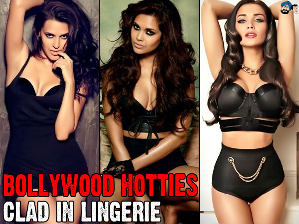 Bollywood Hotties Clad In Lingerie 