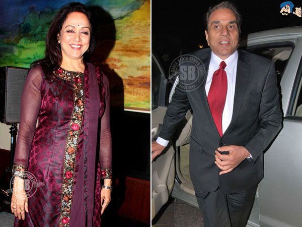 Hema Malini and Dharmendra 