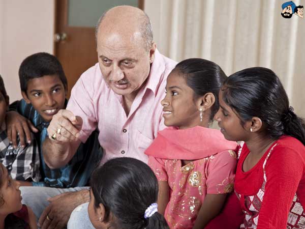 Anupam Kher: Education and Care of Street Children