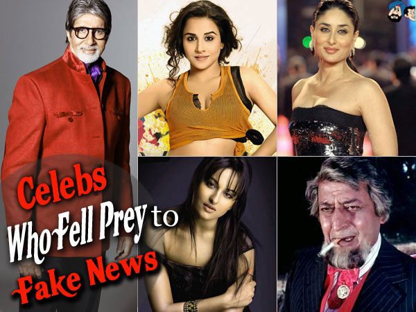 Celebs Who Fell Prey to Fake News 