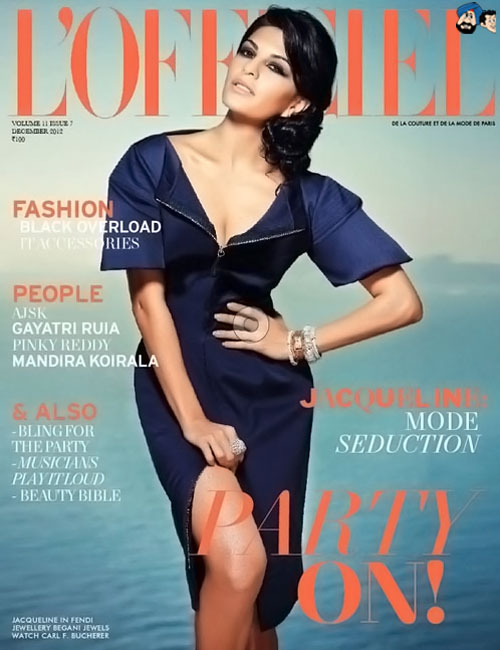Jacqueline Fernandez - L' Officiel 