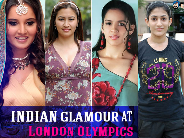 Indian Glamour At London Olympics 