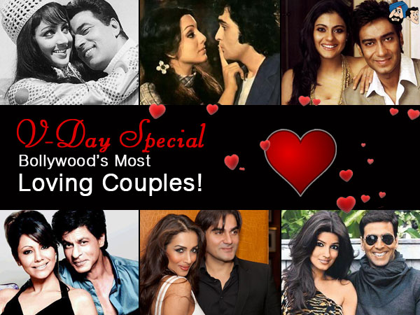 V-Day Special : Bollywood's Most Loving Couples