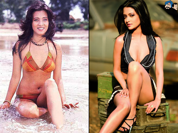 Moon Moon Sen & Riya Sen  