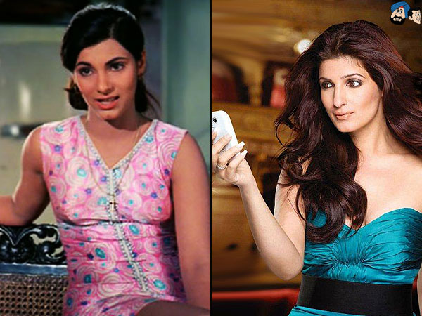 Dimple Kapadia & Twinkle Khanna  