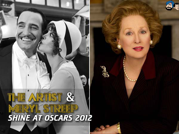 'The Artist' & Meryl Streep Shine At Oscars 2012