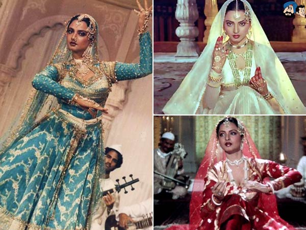 Rekha (Umrao Jaan & Muqadar Ka Sikander)  