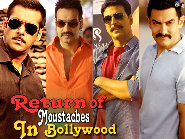 Return of Moustaches  In Bollywood 