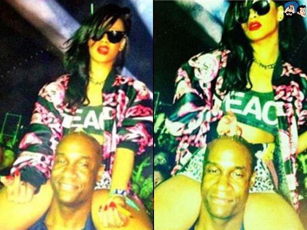 Rihanna's Mystery Substance