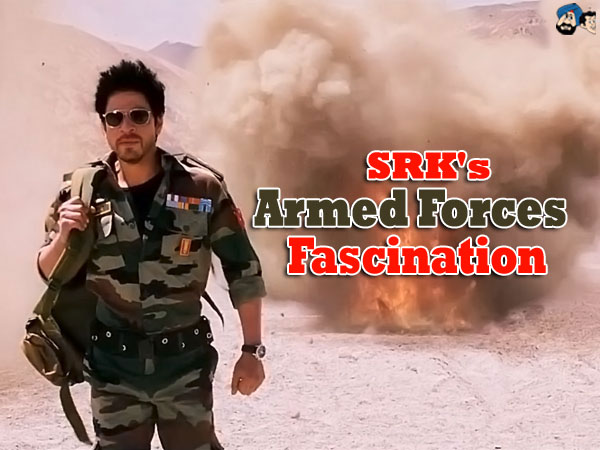 SRK's Armed Forces Fascination 