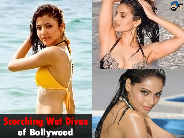 Scorching Wet Damsels of Bollywood 