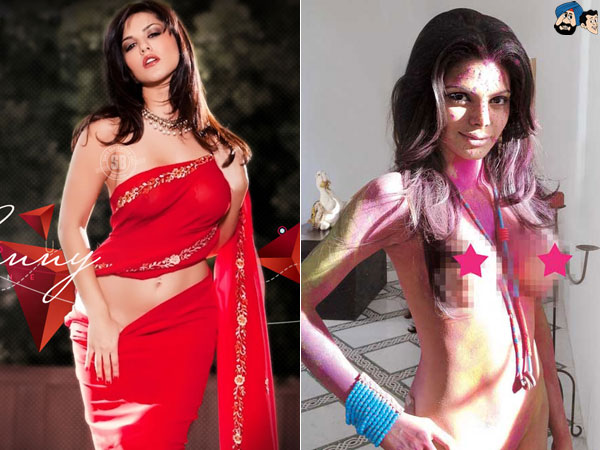 Sherlyn On Sunny's Footstep