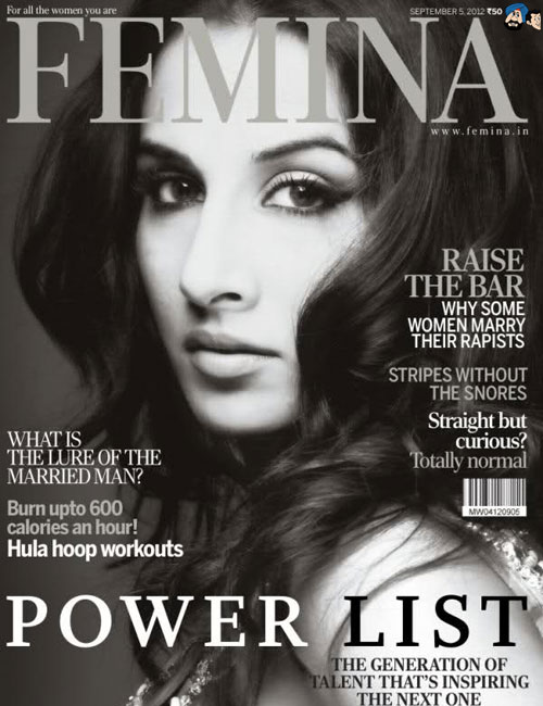 Vidya Balan- Femina 