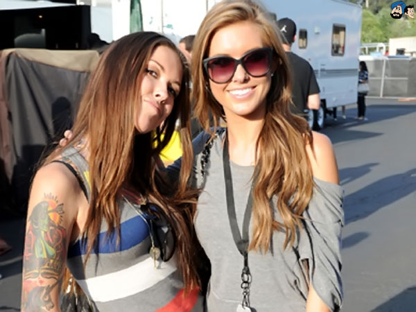 Audrina and Casey Patridge