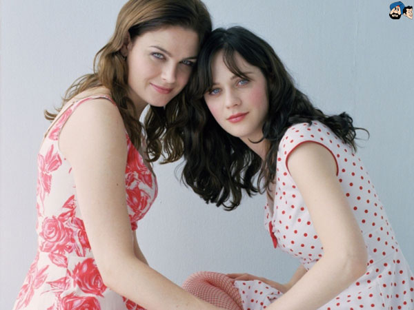 Emily and Zooey Deschanel