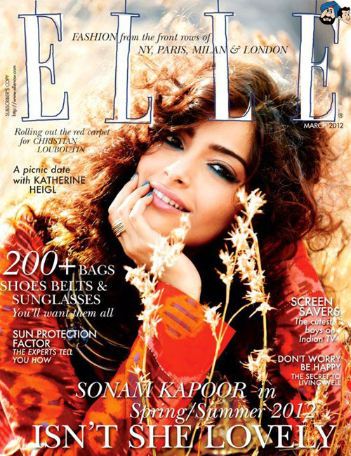 Sonam Kapoor – Elle  